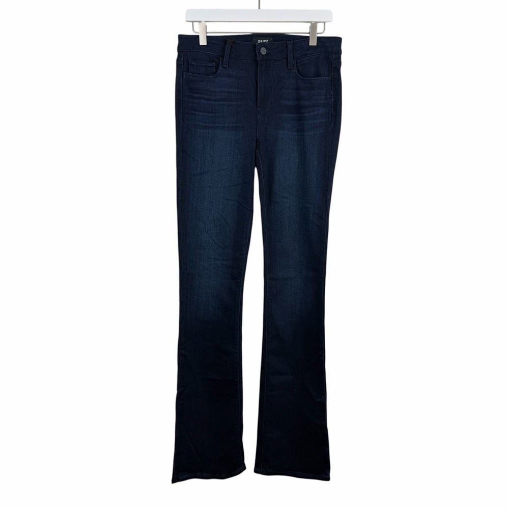 PAIGE Manhattan Jeans Mid Rise Slim Boot in Color Kolbie Size‎ 29 NWT